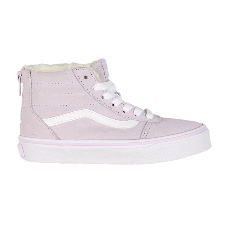 Vans Ward High Zip Kids 'Weatherized - Lavender Fog' — Lavender Fog/True White