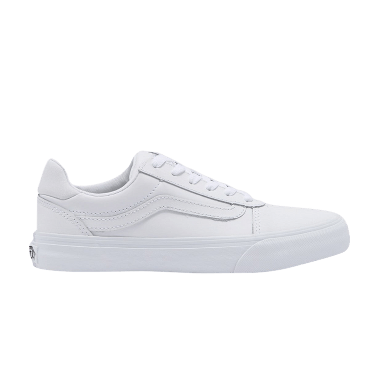 Vans Ward Deluxe 'Tumble White' — White/White