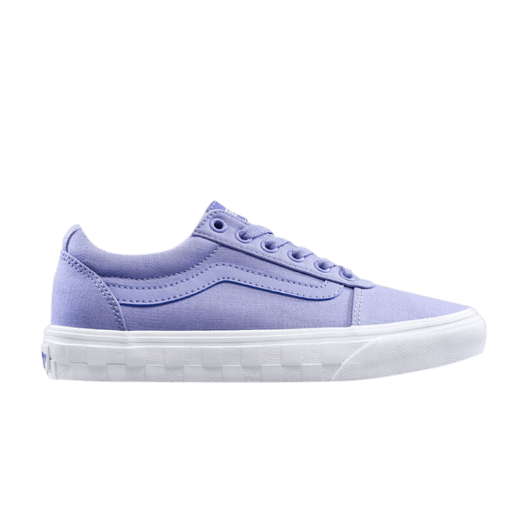 Vans Wmns Ward Deluxe 'Checker Embossed Tape - Lavender Lustre' — Lavender Lustre