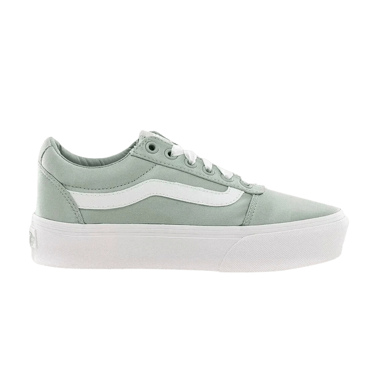 Vans Wmns Ward Platform 'Satin - Desert Sage' — Desert Sage