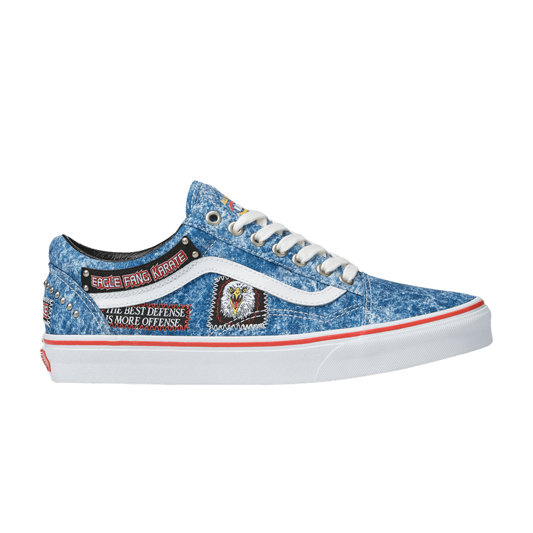 Cobra Kai x Vans Old Skool 'Eagle Fang Karate' — Multi/True White