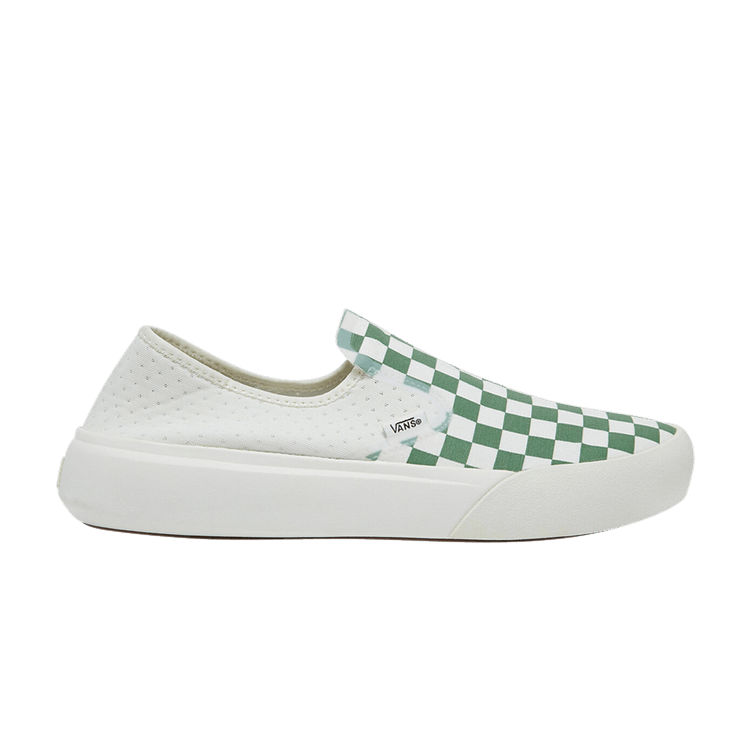 Vans ComfyCush One 'Checkerboard - Green' — Green/Marshmallow