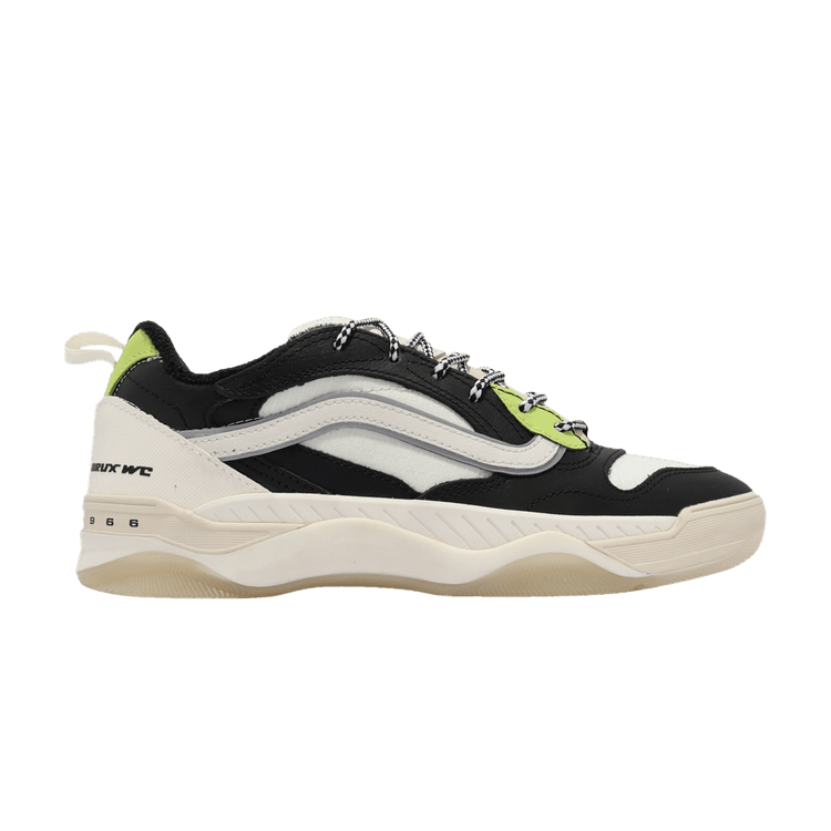 Vans Brux WC 'Black Lime Punch' — Black/Lime Punch/Marshmallow