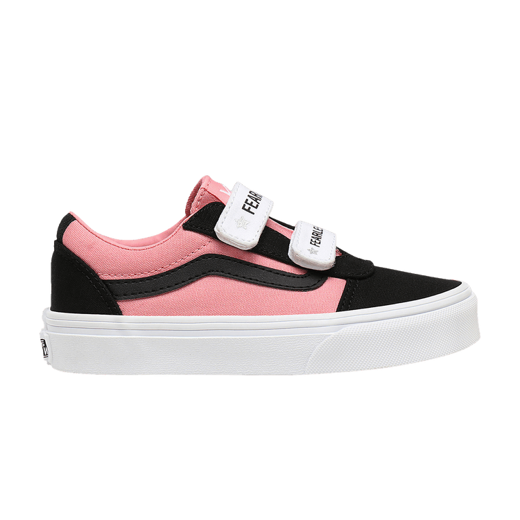 Vans Ward V Kids 'Fearless' — Black/Pink Icing