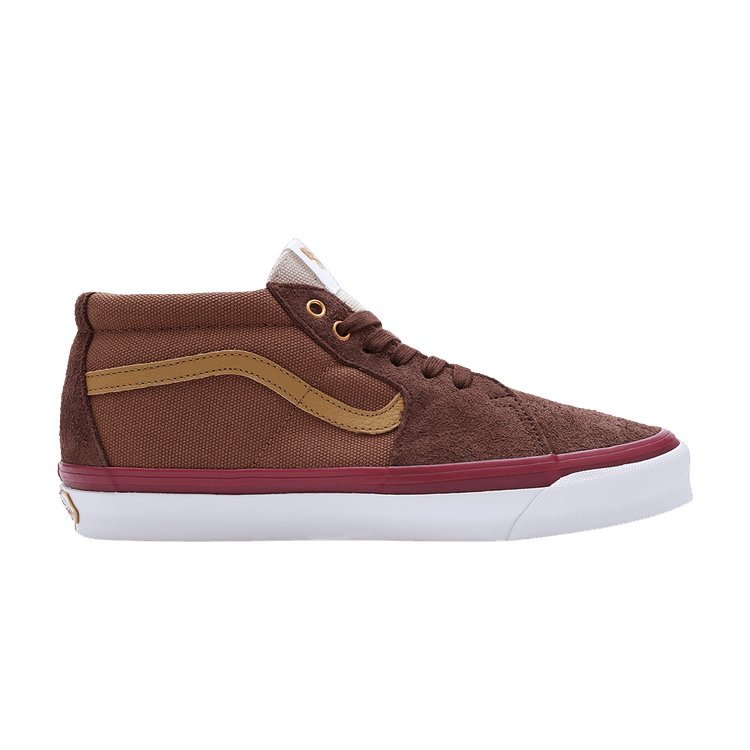Vans OG Sk8-Mid LX 'Peanut Butter Jelly Brown' — Peanut Butter/Jelly Brown