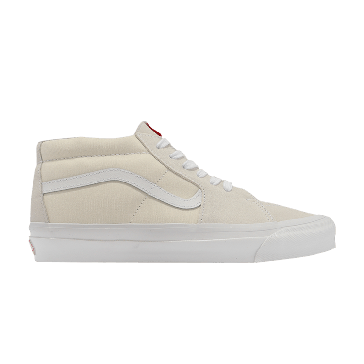 Vans OG Sk8-Mid LX 'Ivory' — White/White