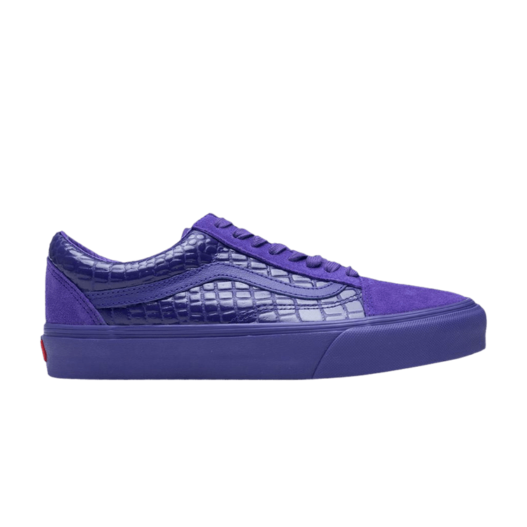 Vans Old Skool VLT LX 'Croc Skin - Deep Blue' — Deep Blue