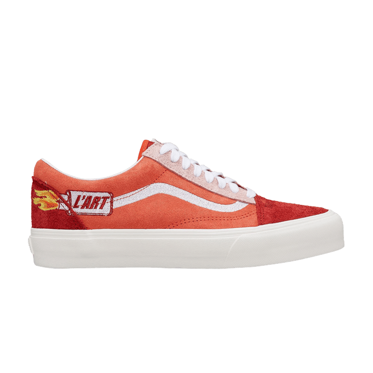 KAR L'Art de L'Automobile x Vans Old Skool VLT LX 'Exhaust Pack - Red' — Red