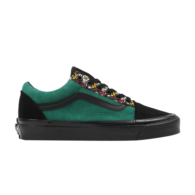 Vans Old Skool 36 DX 'Anaheim Factory - Velvet Floral' — Velvet Red/Green