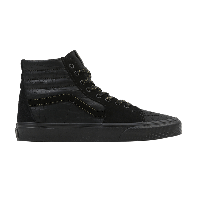 Vans Sk8-Hi 'Croc Patchwork' — Mono Patchwork Blackout