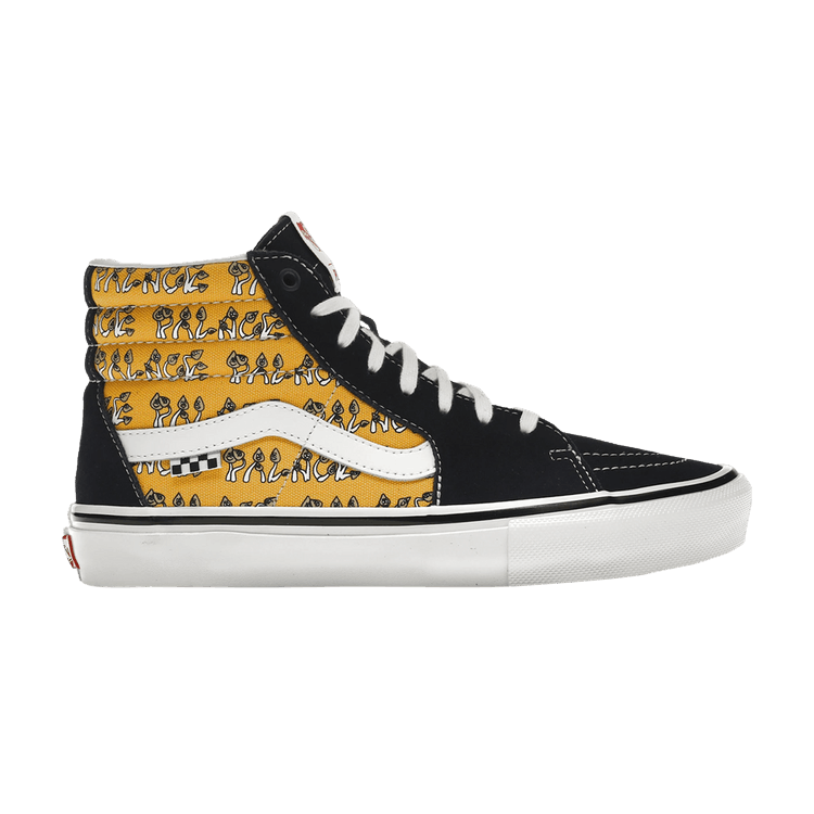 Palace x Vans Skate Sk8-Hi 'Shroom Pack - Yellow' — Yellow