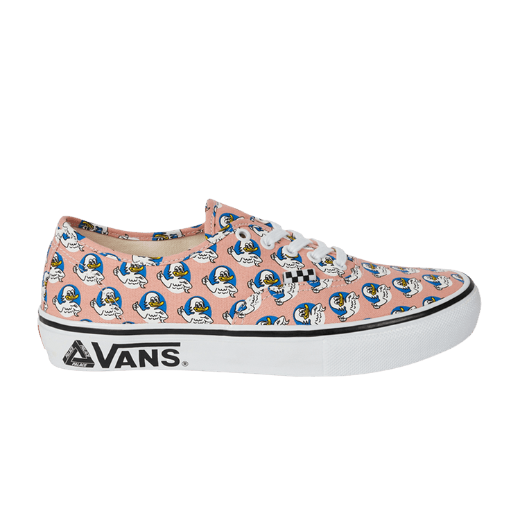 Palace x Vans Skate Authentic 'Jeremy the Duck - Salmon' — Salmon/White/Royal