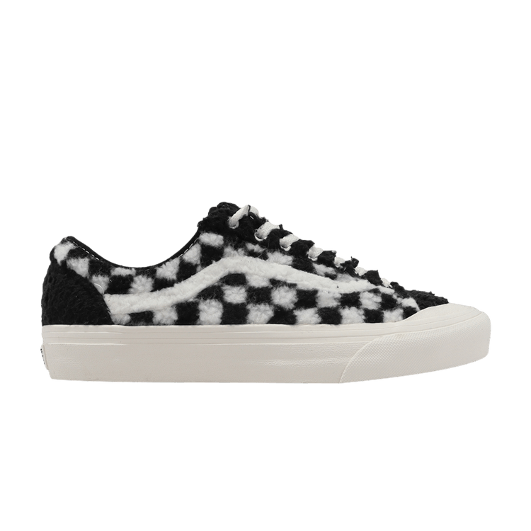 Vans Style 136 Decon SF VR3 'Sherpa Checkerboard' — Black/White