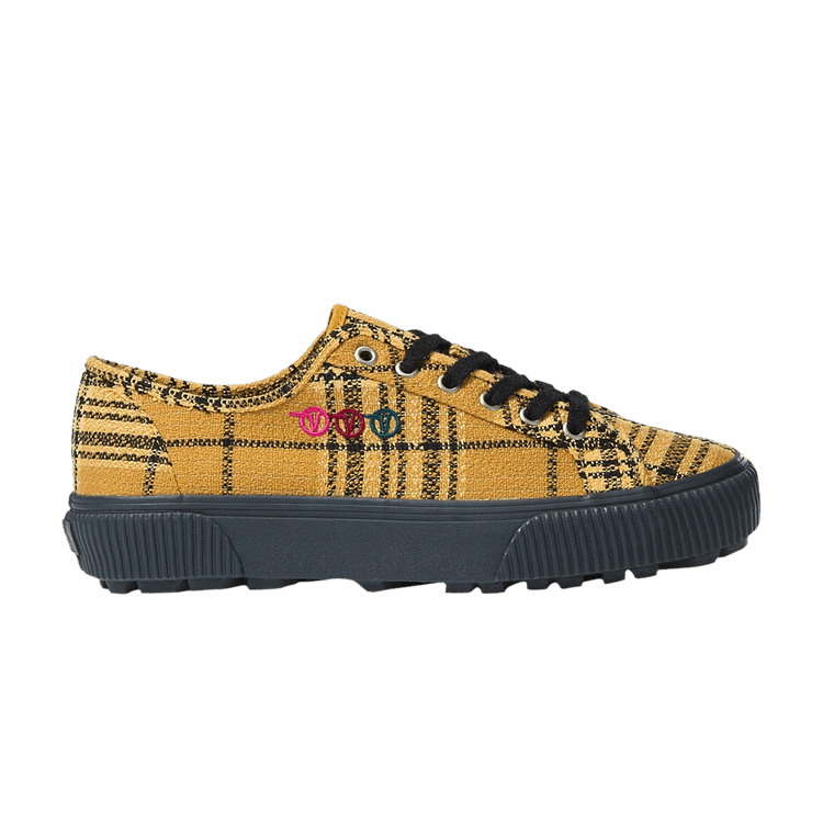 Vans Alex Knost x Lee-Ann Curren x Delridge SF 'Yellow Plaid' — Yellow