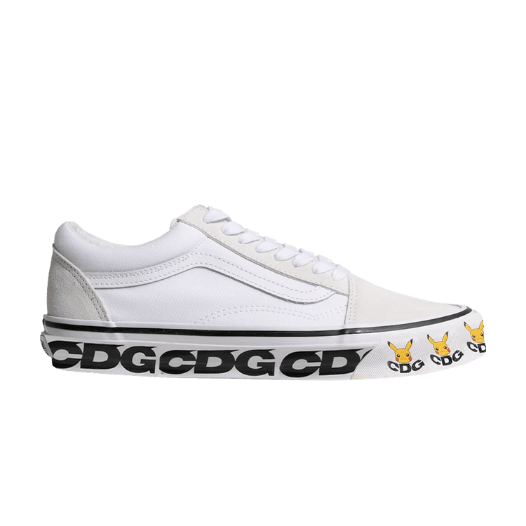 Comme des Garçons x Pokémon x Vans OG Old Skool LX 'Pikachu' — White