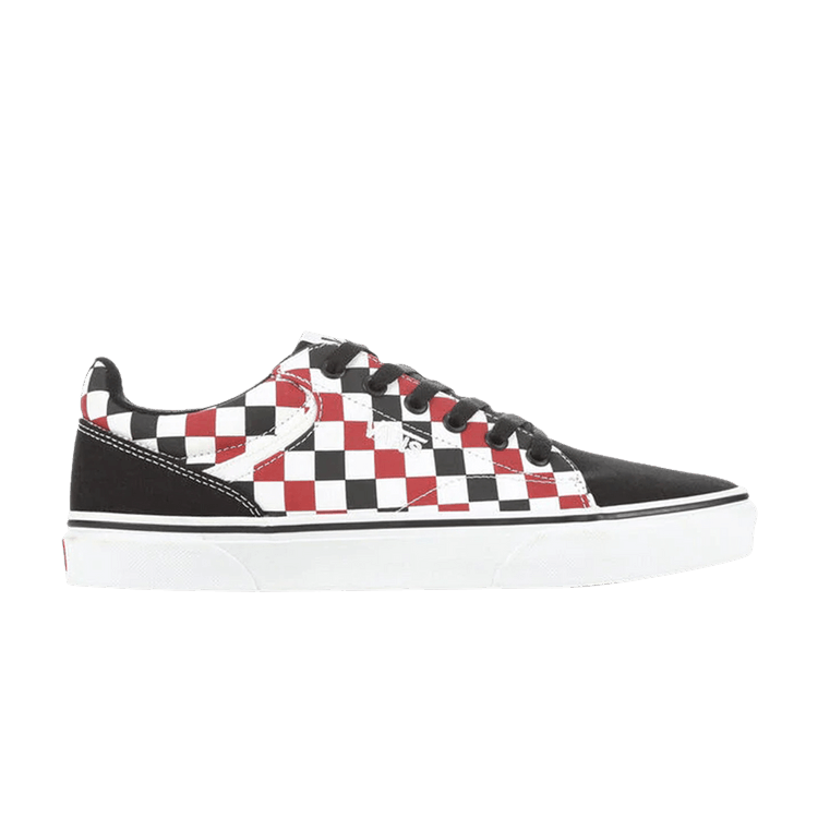 Vans Seldan 'Chili Pepper Checkerboard' — Chili Pepper/White