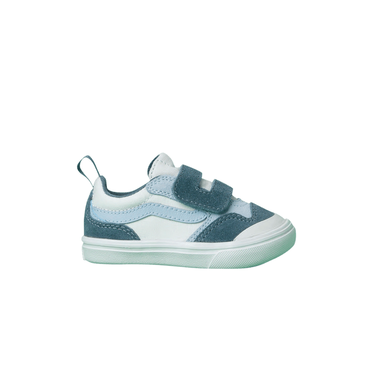 Vans Comfycush New Skool V Toddler 'Autism Awareness' — Blue