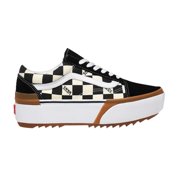 Vans Wmns Old Skool Stacked 'Checkerboard' — Multi/True White