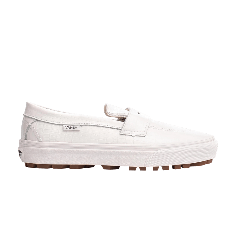 Vans Style 53 DX 'Patent Croc - White' — White/Blanc De Blanc