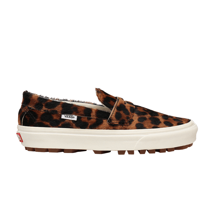 Vans Style 53 'Calf Hair - Leopard' — Brown