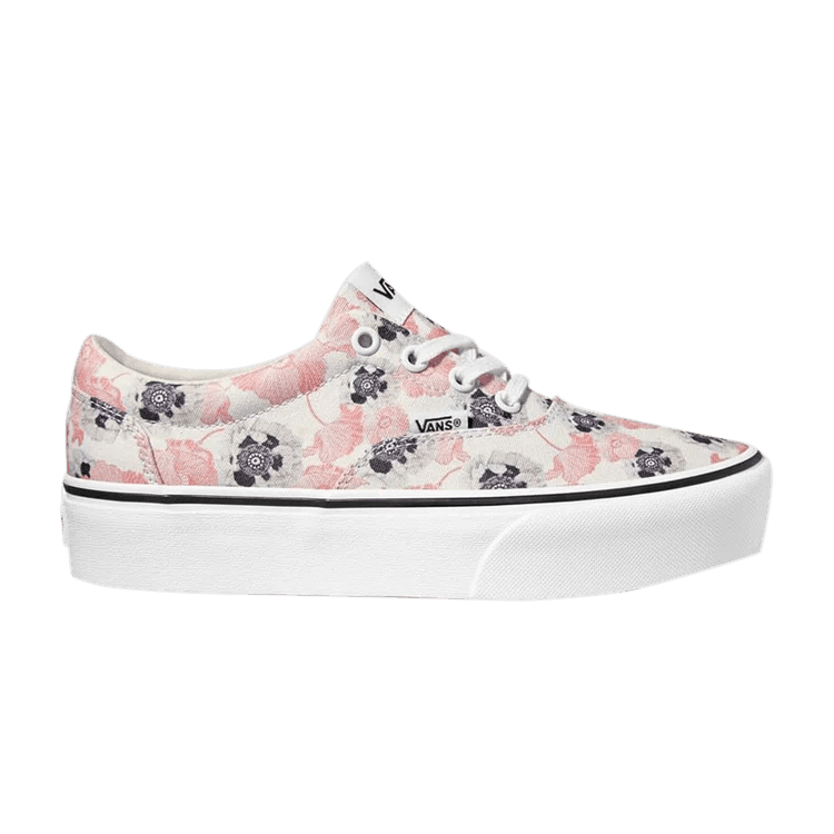 Vans Wmns Doheny Platform 'California Poppy' — Multi-Color/True White