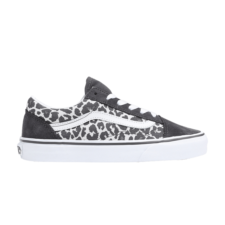 Vans Old Skool Kids 'Snow Leopard' — Asphalt