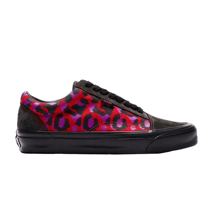 Stray Rats x Vans Vault UA Old Skool NS OG LX 'Raven Racing Red' — Raven/Racing Red