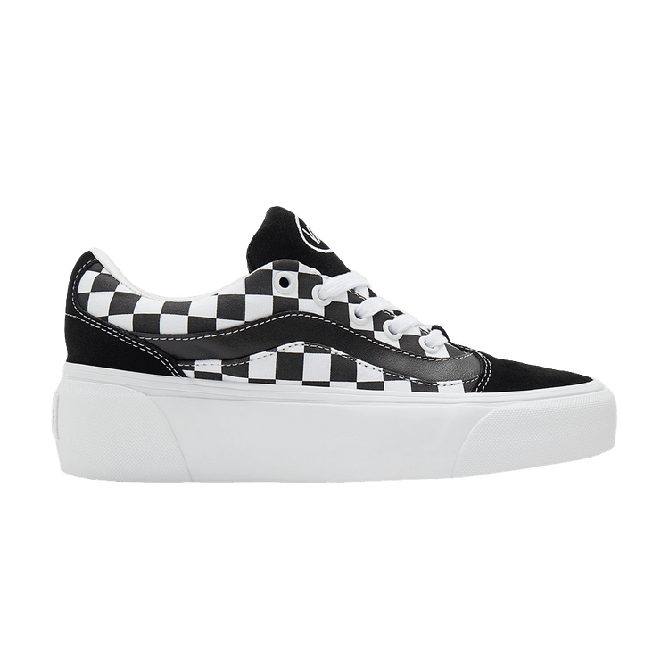 Vans Shape Ni 'Checkerboard - Black Metallic' — Checkerboard Black/Metallic