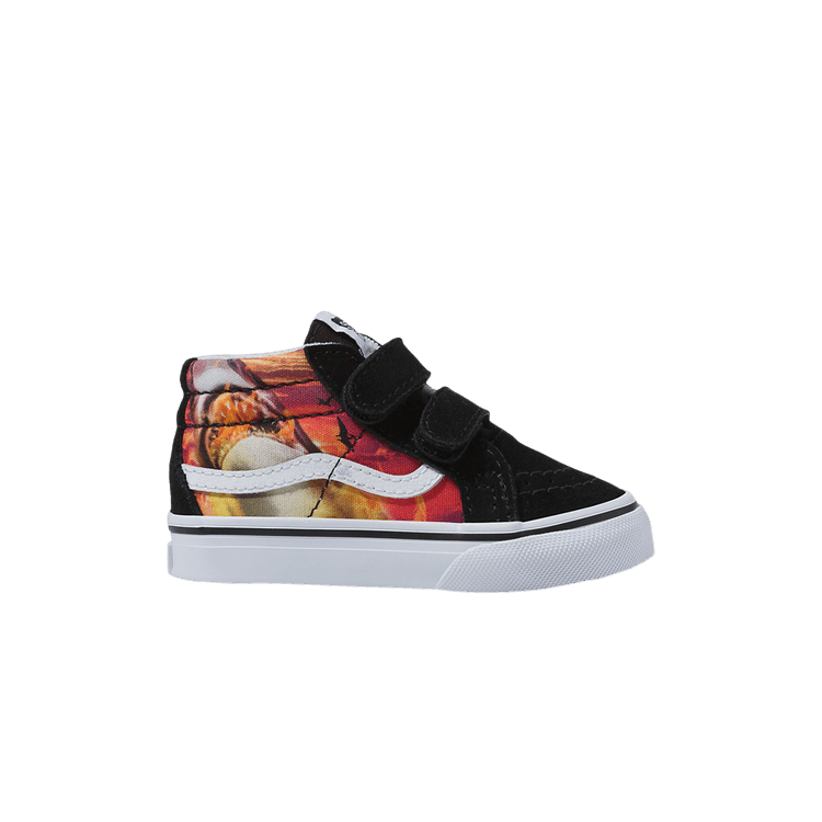 Vans Sk8-Mid Reissue V Toddler 'Shark Sunset' — Black/True White
