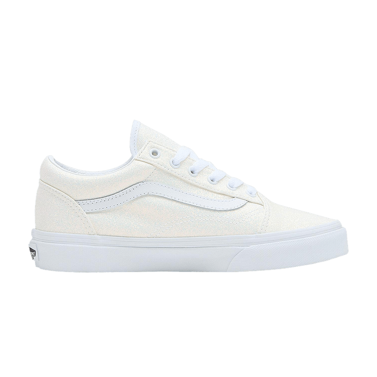 Vans Old Skool Kids 'Glitter White' — White
