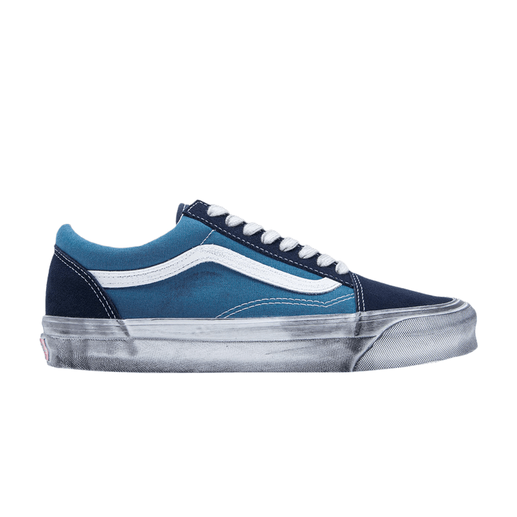 Vans OG Old Skool LX 'Stressed - Navy' — Navy/Stv Navy