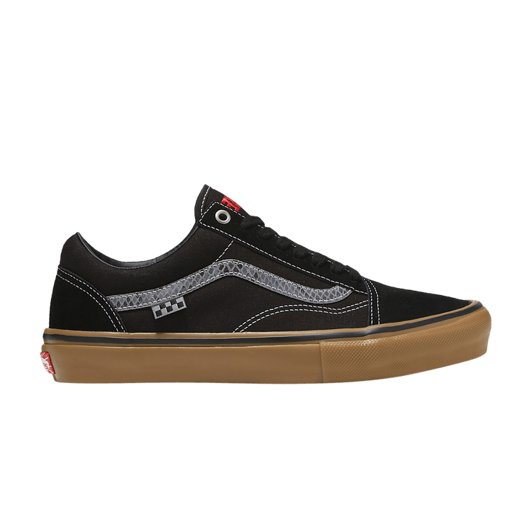 Hockey x Vans Old Skool 'Snakeskin' — Black/Snake