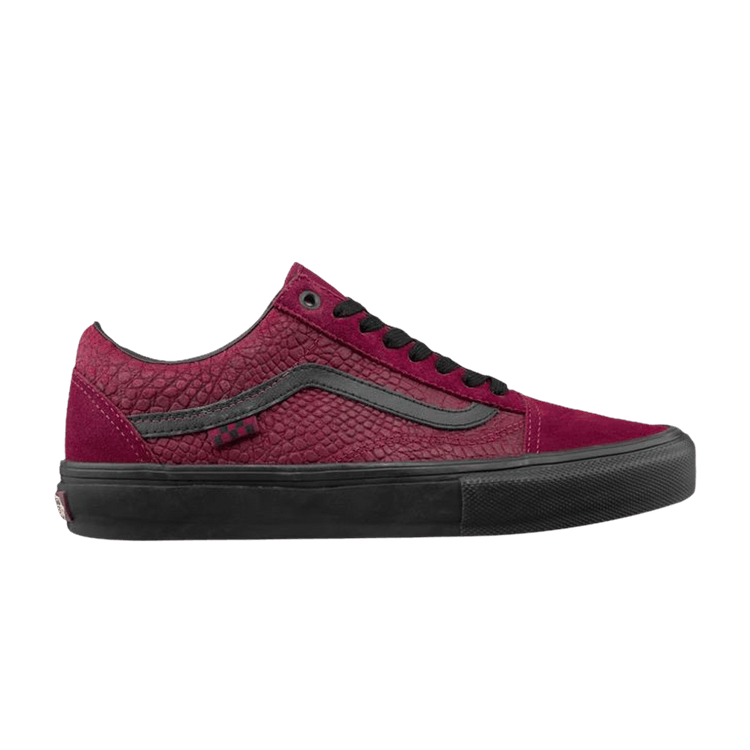 Vans Breana Geering x Skate Old Skool 'Port Snakeskin' — Port/Black