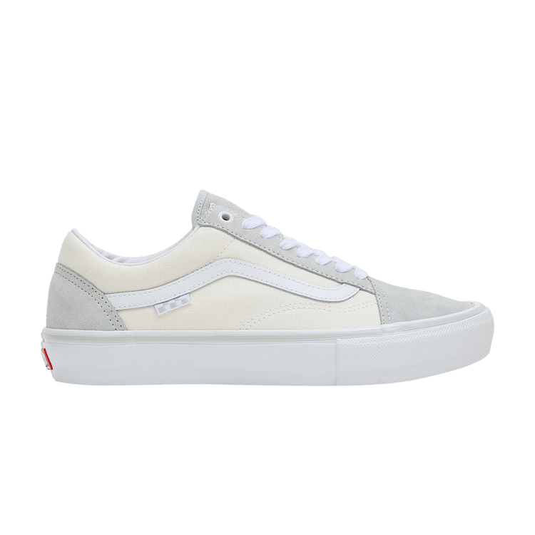 Vans Skate Old Skool 'Light Grey White' — Light Grey/White