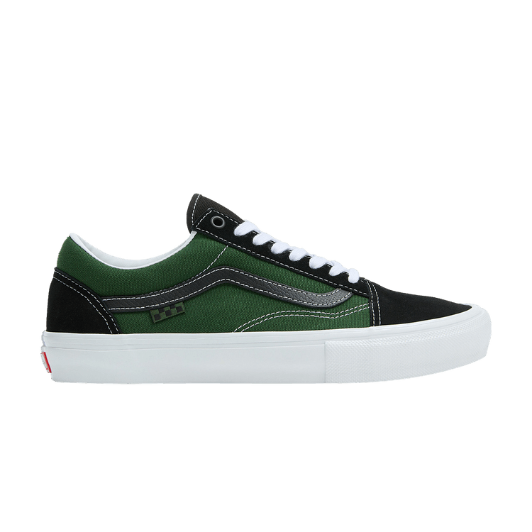 Vans Skate Old Skool 'Safari' — Black/Greenery