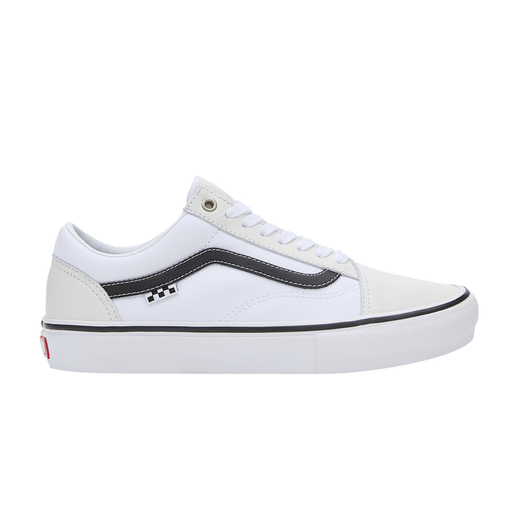 Vans Skate Old Skool 'White Black' — White/White