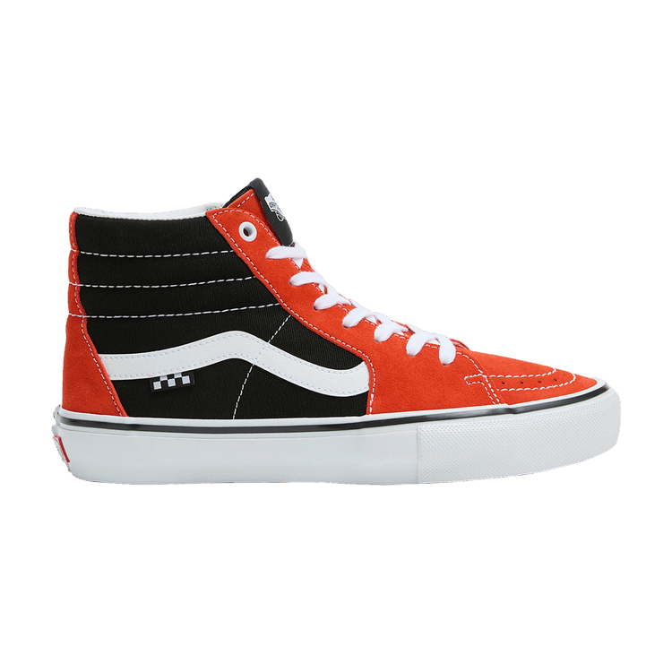 Vans Skate Sk8-Hi 'Red Black' — Red/Black
