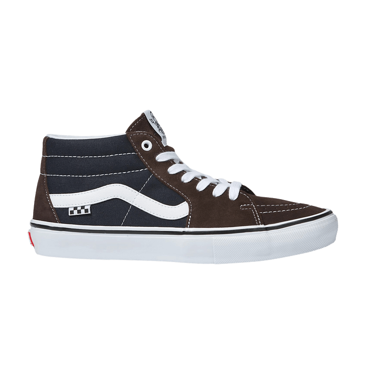 Vans Skate Grosso Mid 'Dark Brown Navy' — Dark Brown/Navy