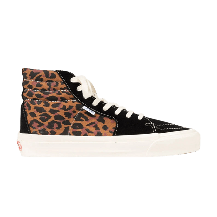 Vans OG Style 138 NS LX 'Leopard' — Black/Marshmallow