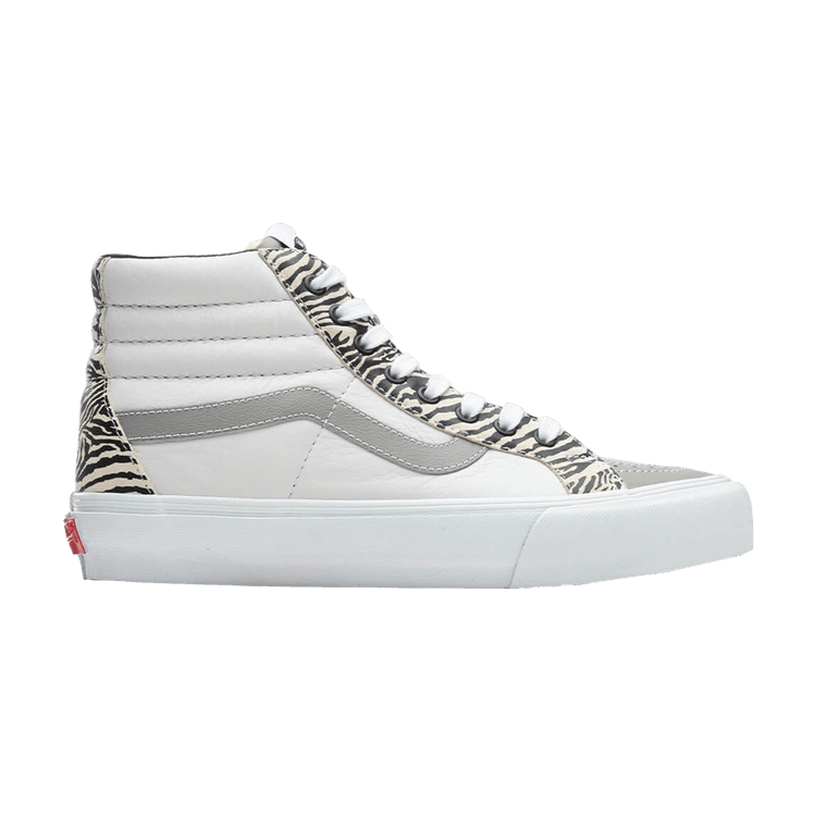 Vans Sk8-Hi Reissue EF VLT LX 'Animal Print - Drizzle' — Drizzle/True White