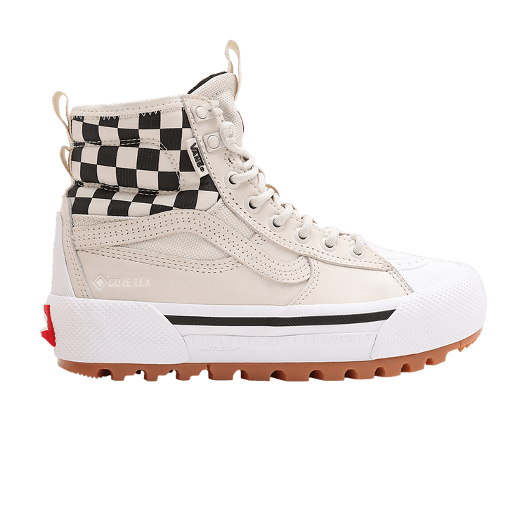 Vans Sk8-Hi GORE-TEX MTE-3 'Checkerboard' — True White/Black