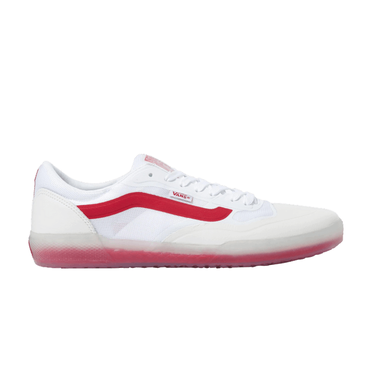 Vans Ave Pro 'Sport Leather - White Chili Pepper' — Chili Pepper/White