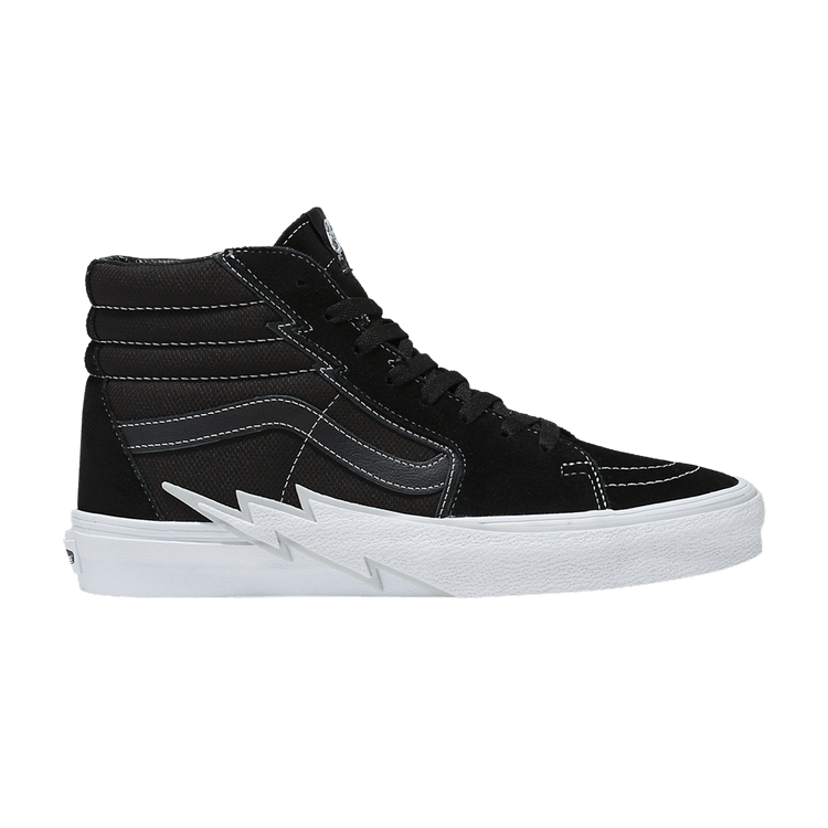 Vans Sk8-Hi 'Bolt - Black Mesh' — Black/White