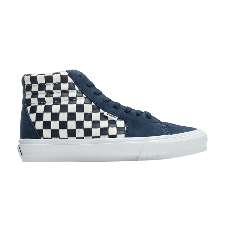 Vans Style 38 VLT LX 'Leather Woven - Dress Blues' — Dress Blues/True White