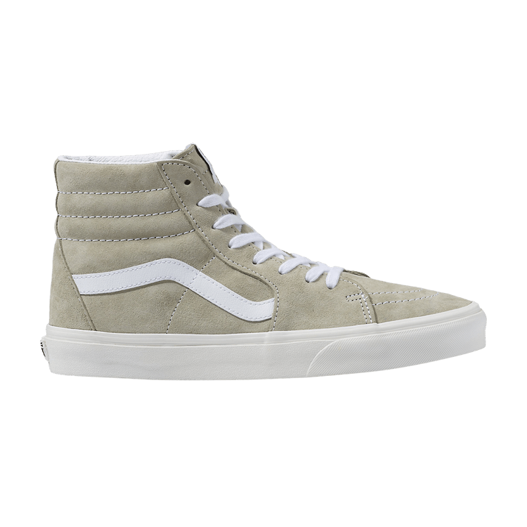 Vans Sk8-Hi 'Pig Suede - Moss Grey' — Moss Grey/Snow White