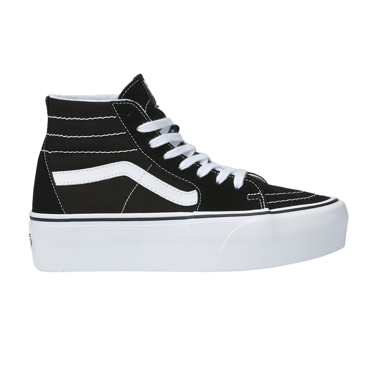 Vans Sk8-Hi Tapered Stackform 'Black True White' — Black/True White