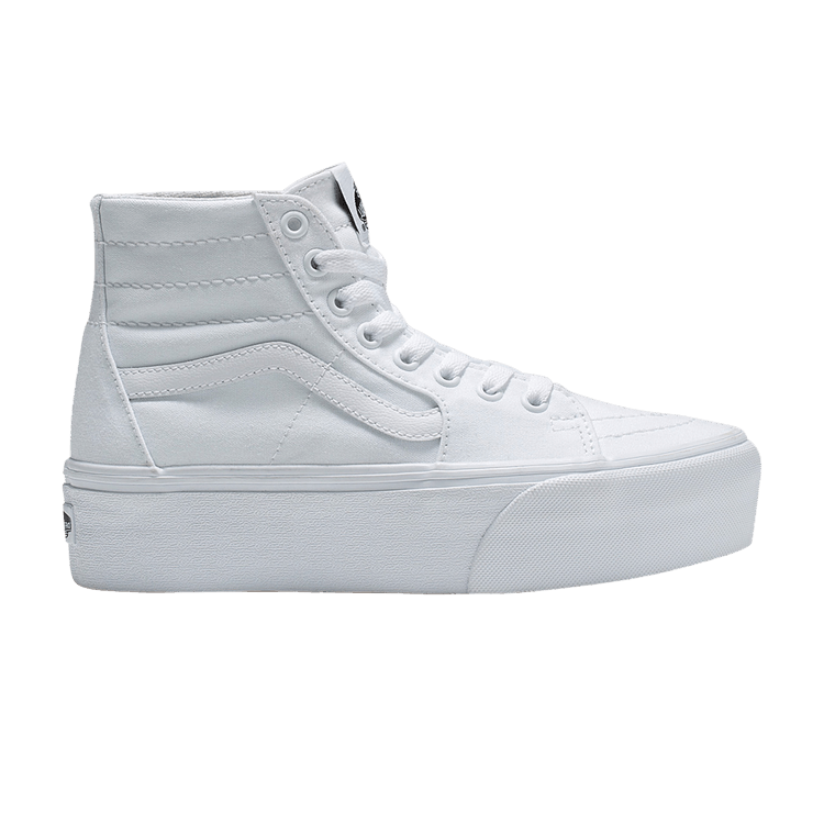 Vans Sk8-Hi Tapered Stackform 'True White' — True White