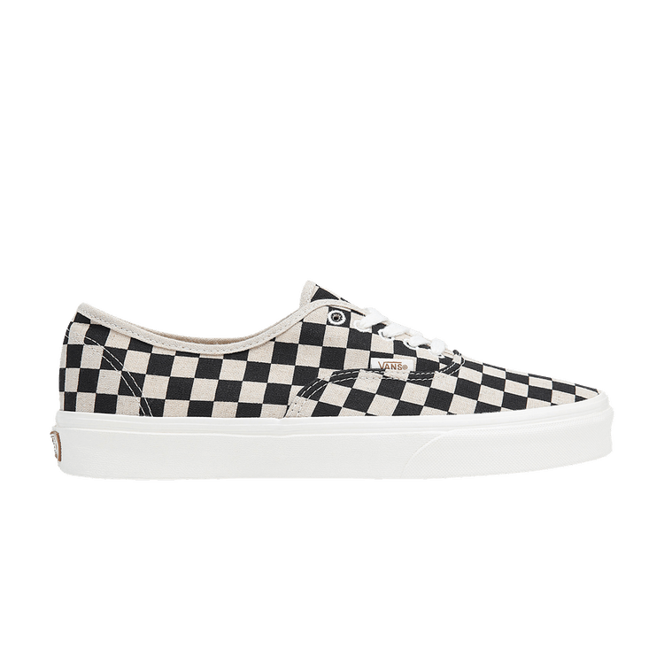 Vans Authentic 'Eco Theory - Checkerboard' — Black/White