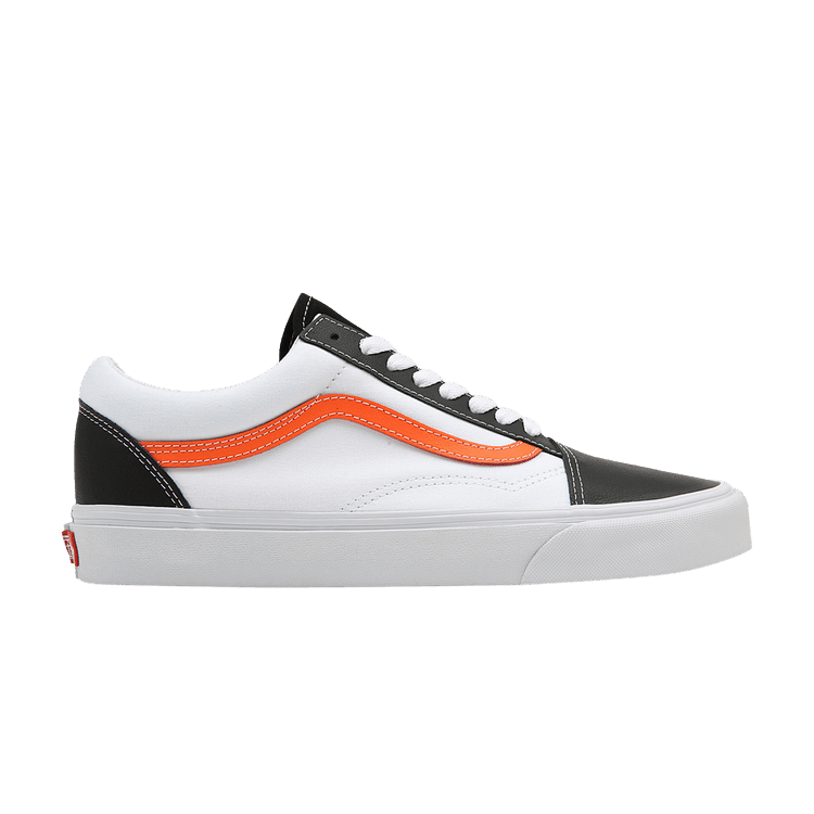 Vans Old Skool 'Classic Sport - Black White Orange' — Black/True White