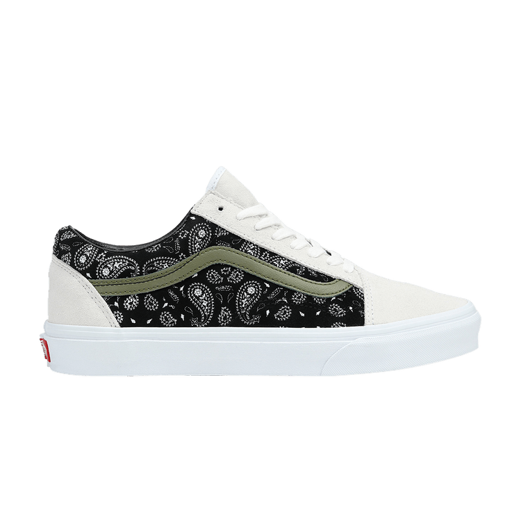 Vans Old Skool 'Paisley - Black White' — White/Black